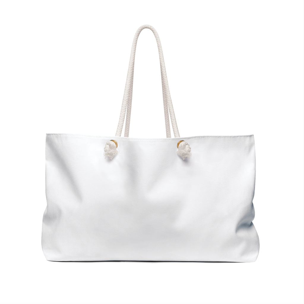 Tropical Waterfall Weekender Bag — Floral Landscape Travel Tote