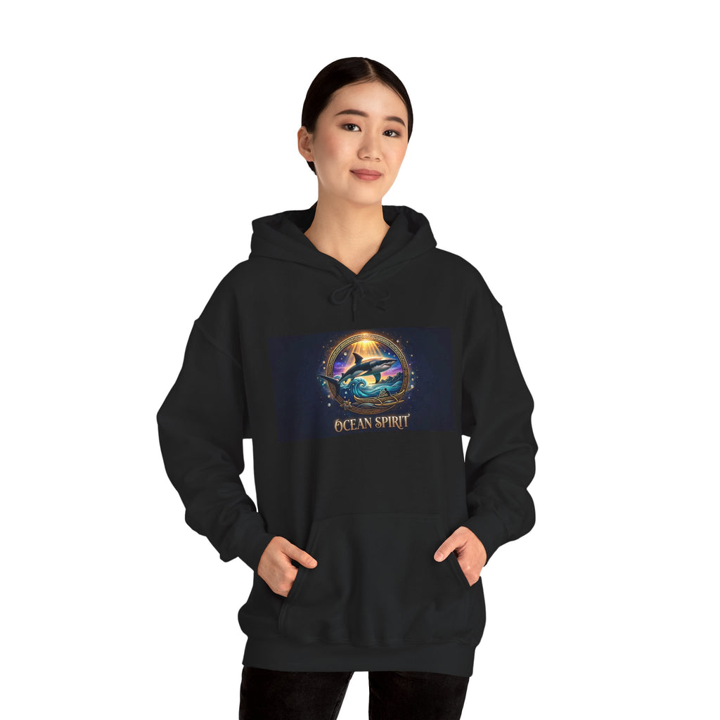 Ocean Spirit Hoodie – Mystic Shark Graphic Hooded Sweatshirt