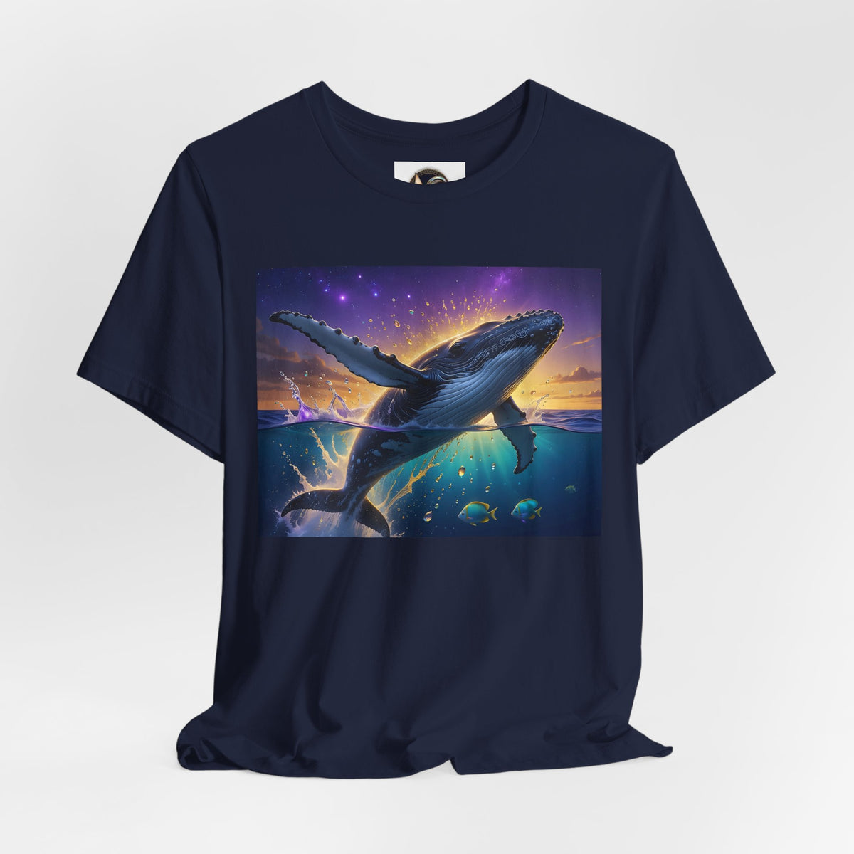 Whale Sunset Graphic Tee