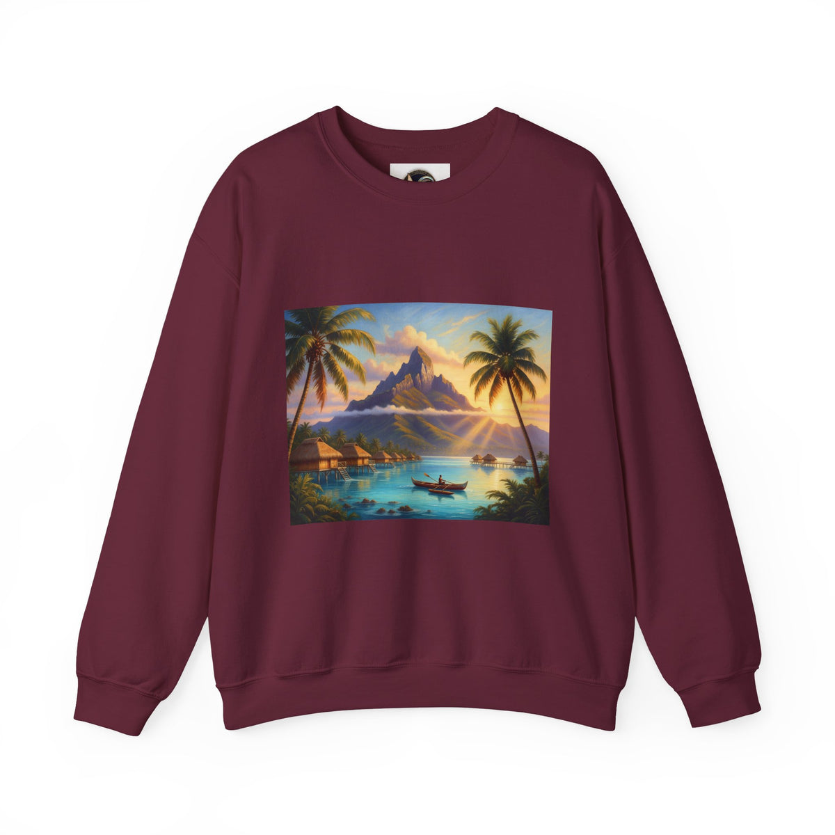 Tropical Island Sunset Sweatshirt