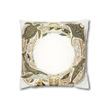 Tribal Circle Faux Suede Pillowcase