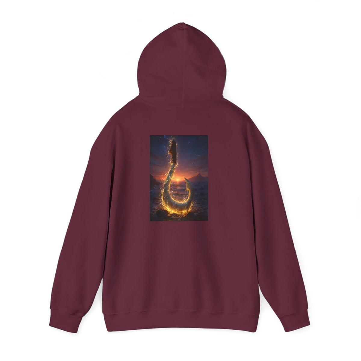 Dragon Flame Hoodie – Fiery Dragon Tail Graphic Pullover