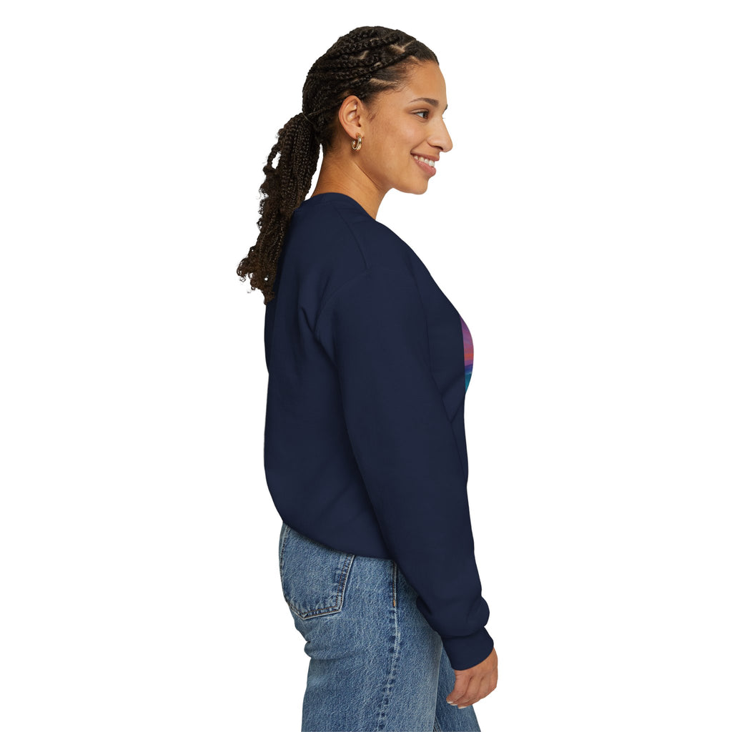 Dolphin Sunset Crewneck Sweatshirt
