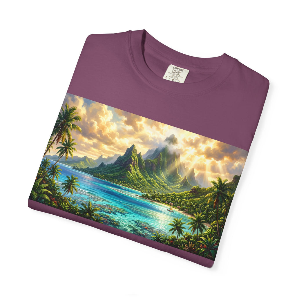 Tropical Island Landscape T-Shirt
