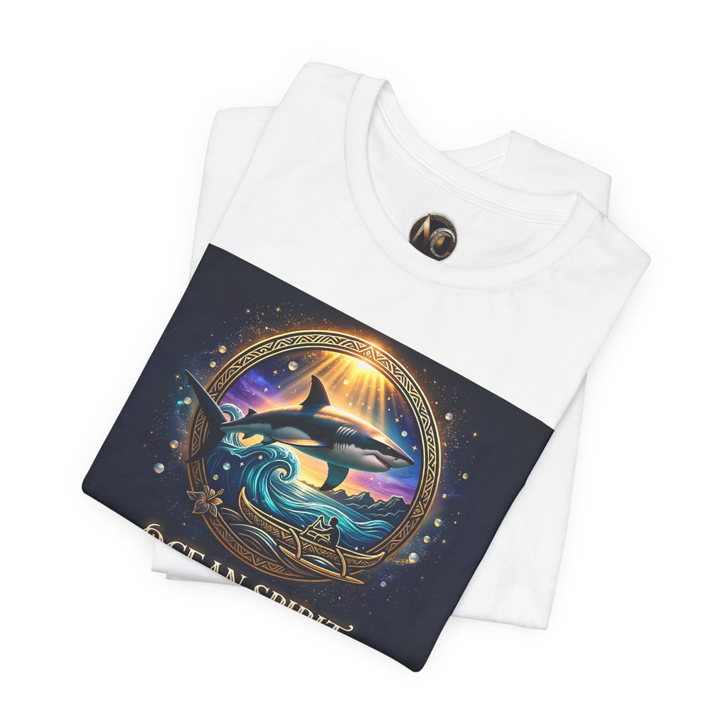 Ocean Spirit T-Shirt — Nautical Dolphin Sunset Graphic Tee