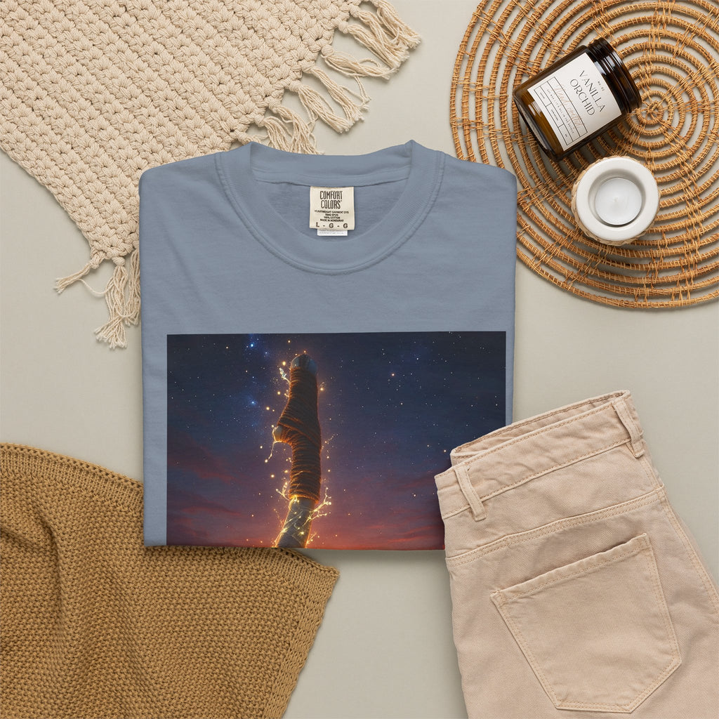 Fishing Hook Fire Graphic T-Shirt