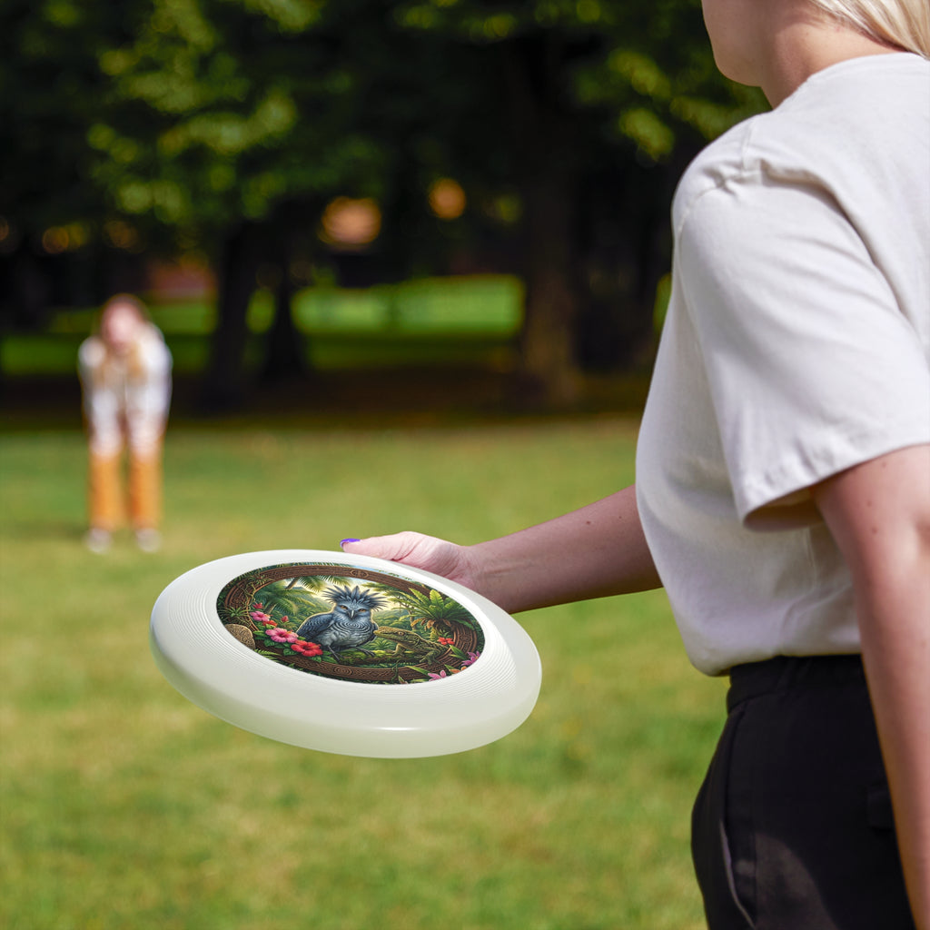 Tropical Bird Wham‑O Frisbee — Jungle Parrot & Lizard Outdoor Flying Disc
