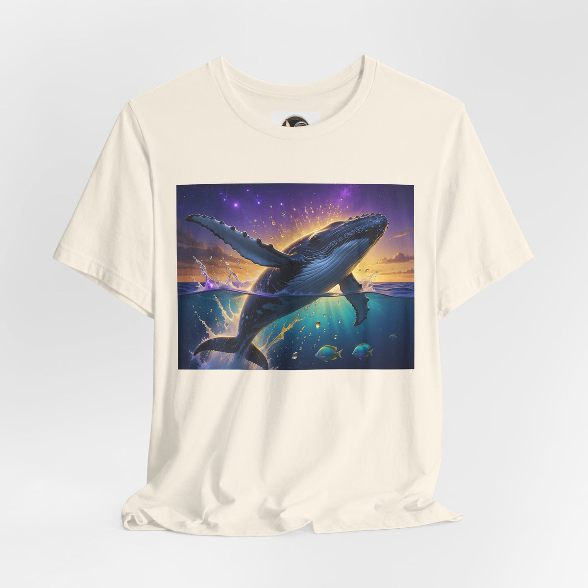 Whale Sunset Graphic Tee