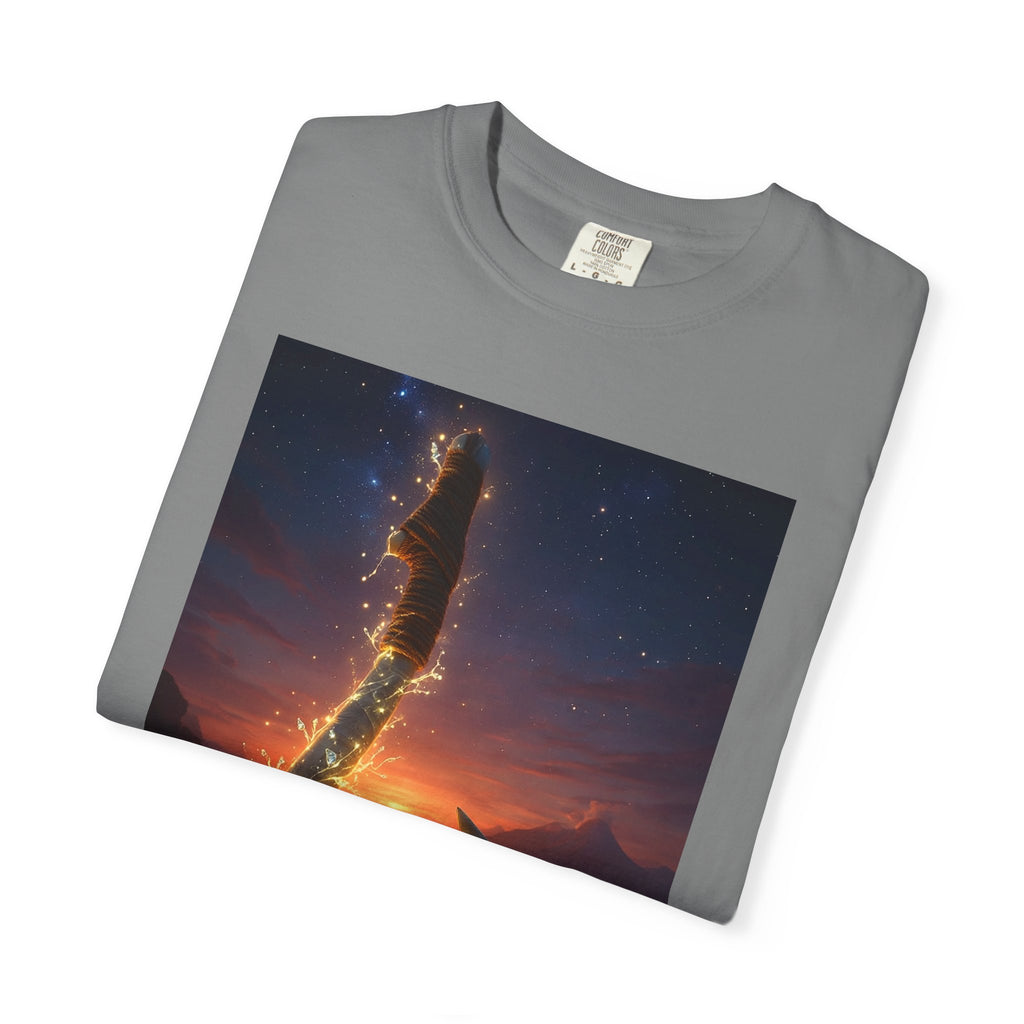 Fishing Hook Fire Graphic T-Shirt