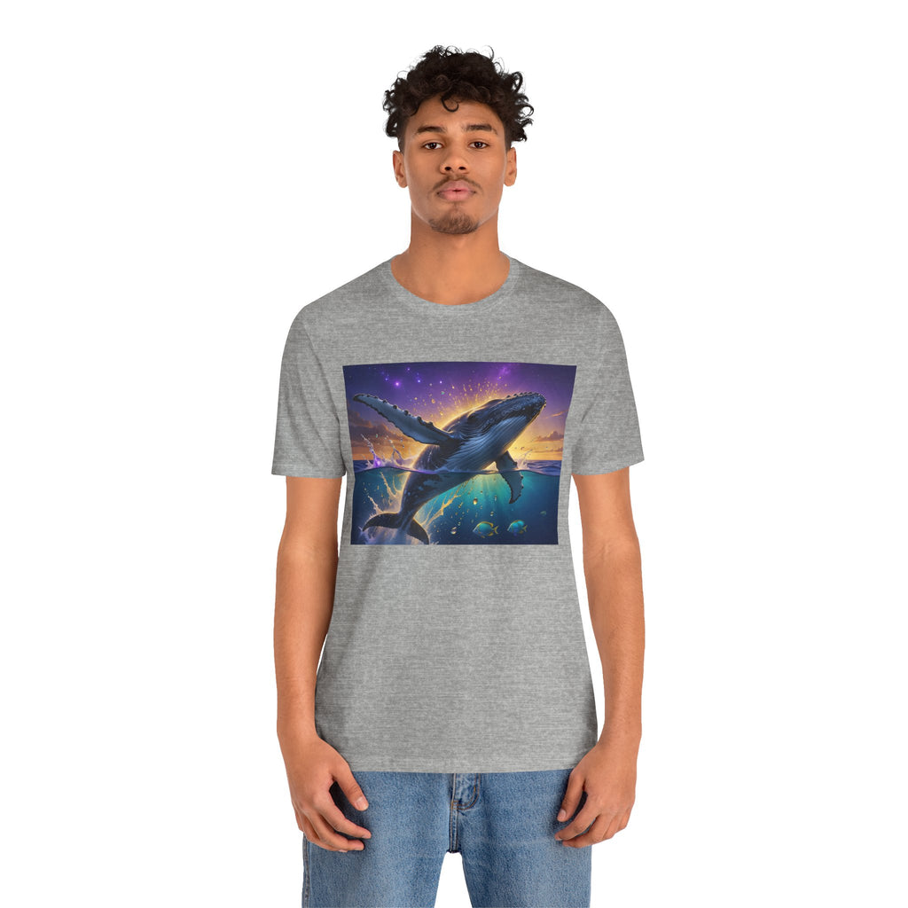 Whale Sunset Graphic Tee