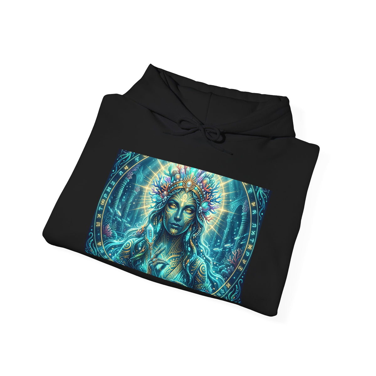 Mystic Goddess Hoodie — Spiritual Visionary Art Pullover