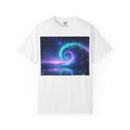 Cosmic Wave T-Shirt — Neon Galaxy Surf Art Tee