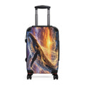 Whale Sunset Suitcase — Ocean Sunset Travel Luggage