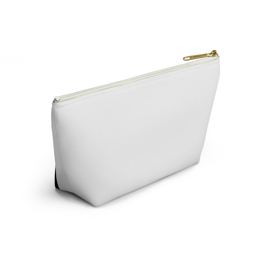 Monogram MC T-Bottom Accessory Pouch — Golden and Pearly Logo Cosmetic Bag