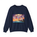 Crewneck Sweatshirt — Magical Pailles en queue at Sunset Art Print