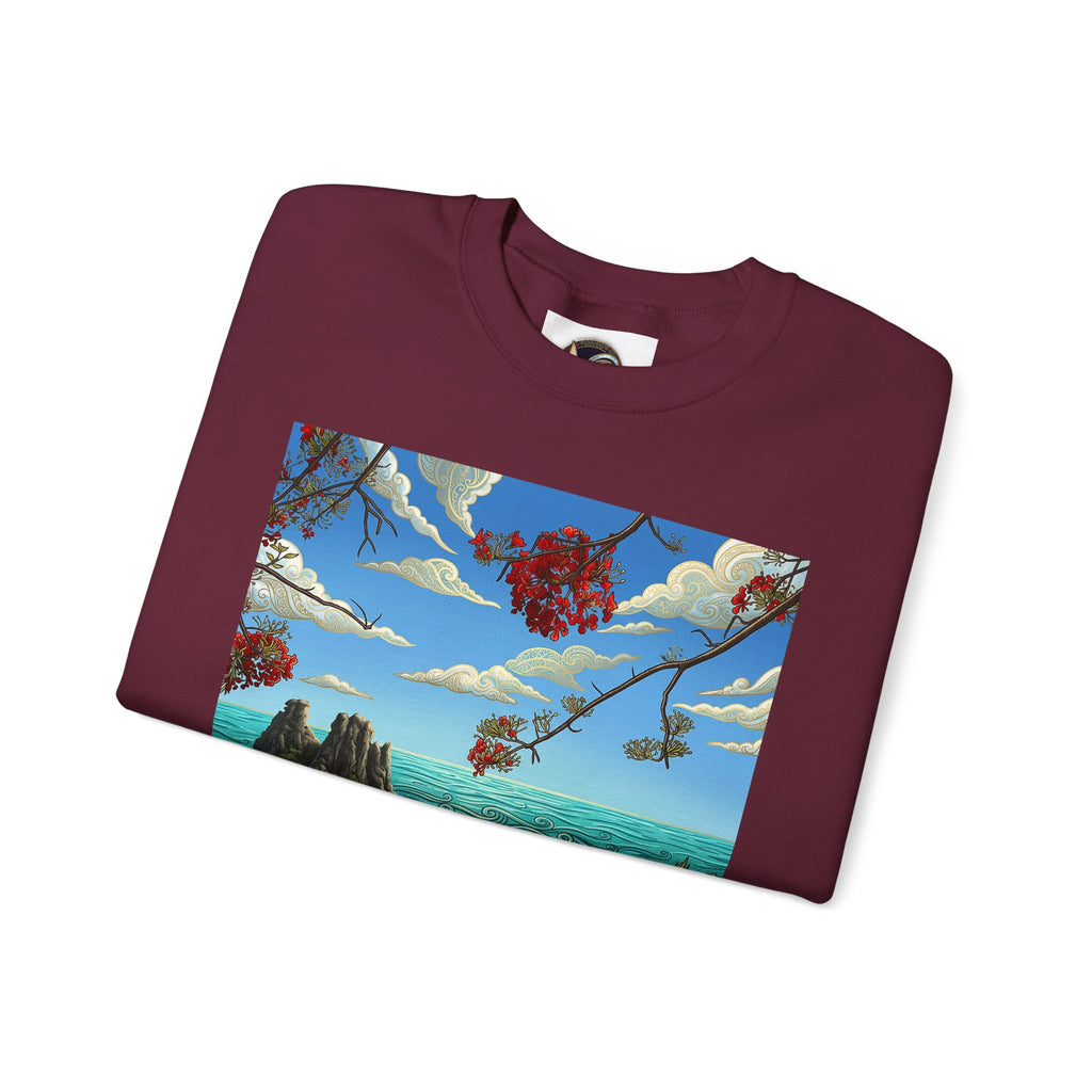 Surreal Landscape Crewneck Sweatshirt