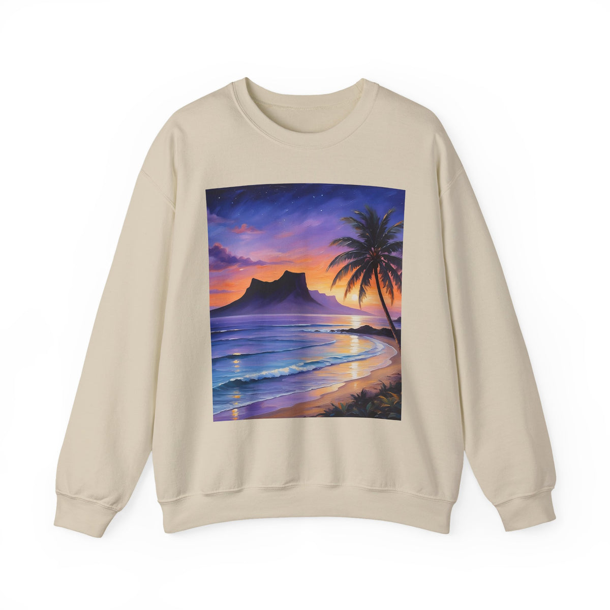 Tropical Sunset Sweatshirt – Palm Beach Sunset Crewneck