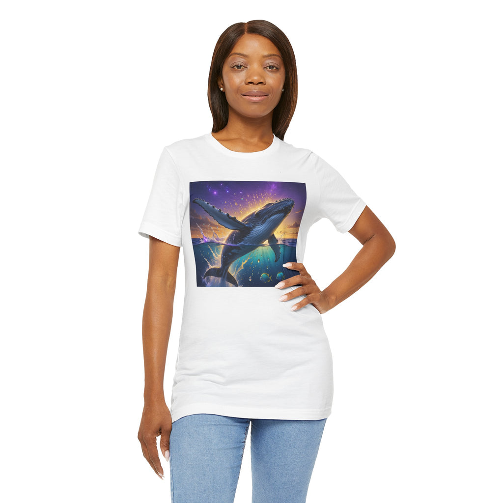 Whale Sunset Graphic Tee