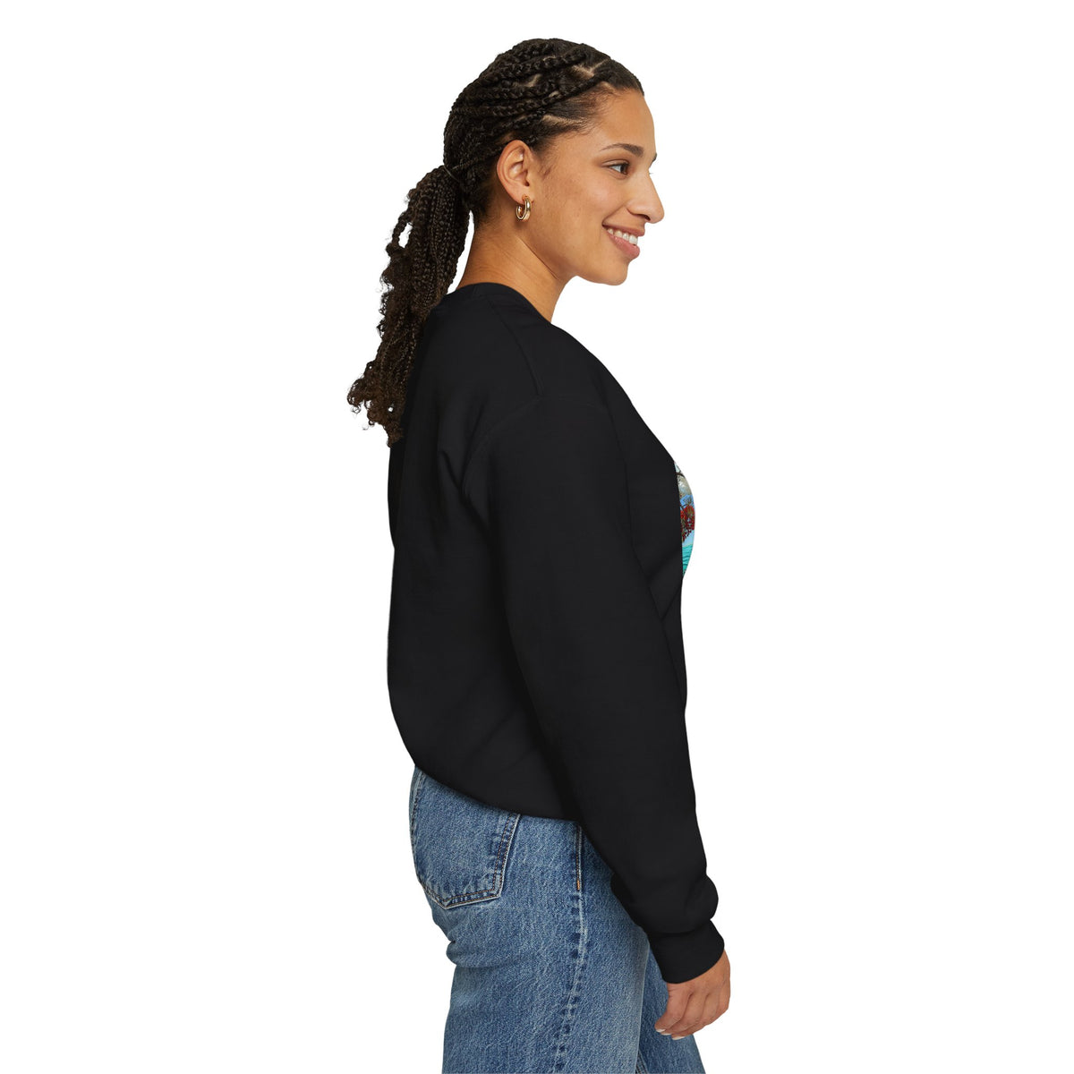 Surreal Landscape Crewneck Sweatshirt