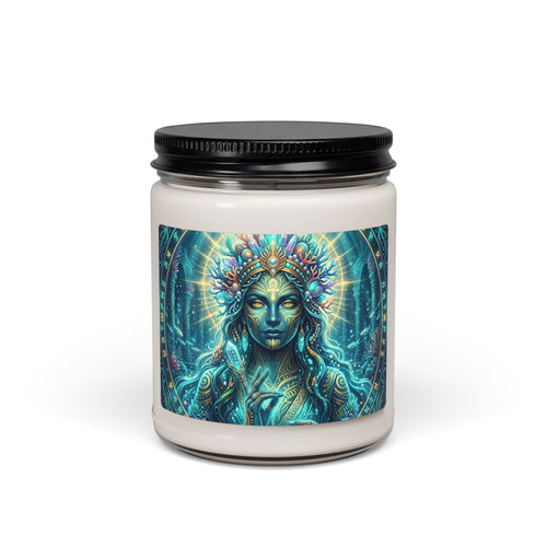 9oz Soy Candle — Ocean Goddess Scented Candle (Spiritual, Relaxing Home Decor)