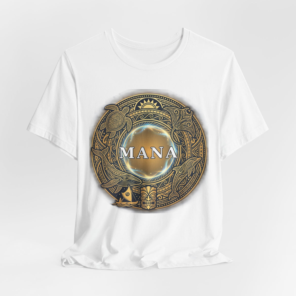 Mana Circle Graphic Tee — Mana Emblem Magic T-Shirt