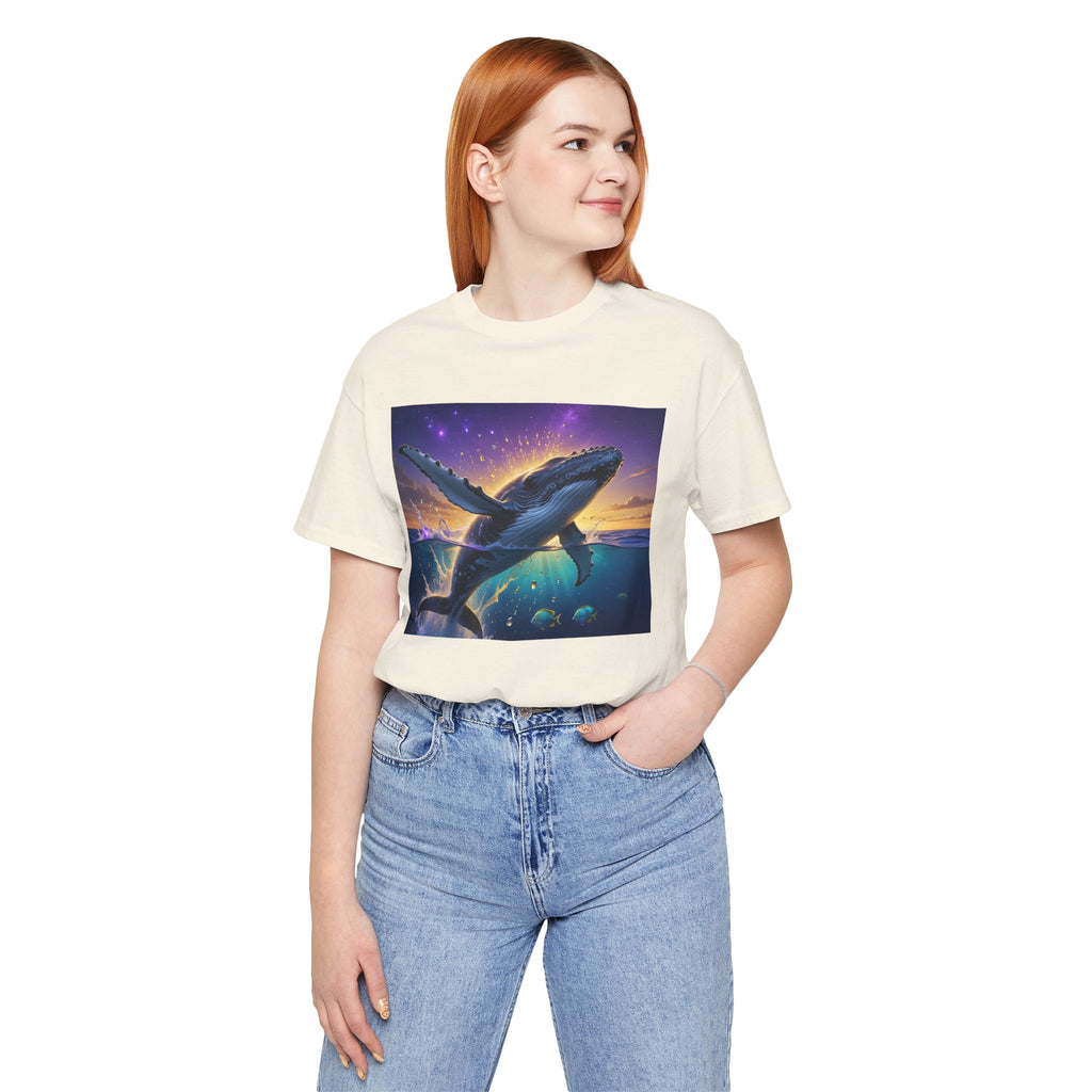 Whale Sunset Graphic Tee