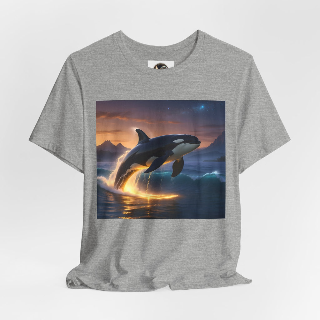 Orca Sunset Tee — Majestic Killer Whale Graphic T-Shirt