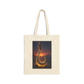 Dragon Rising Cotton Canvas Tote — Fiery Fantasy Bookbag