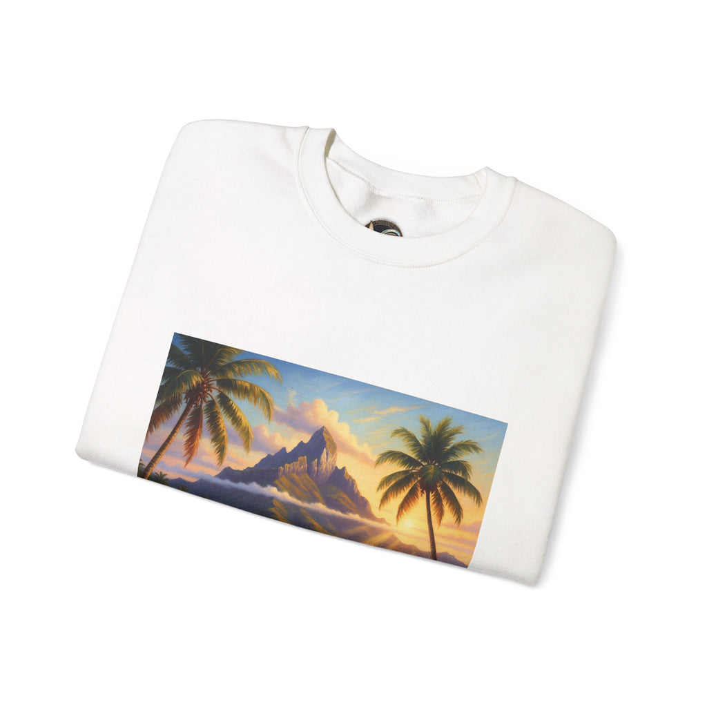 Tropical Island Sunset Sweatshirt