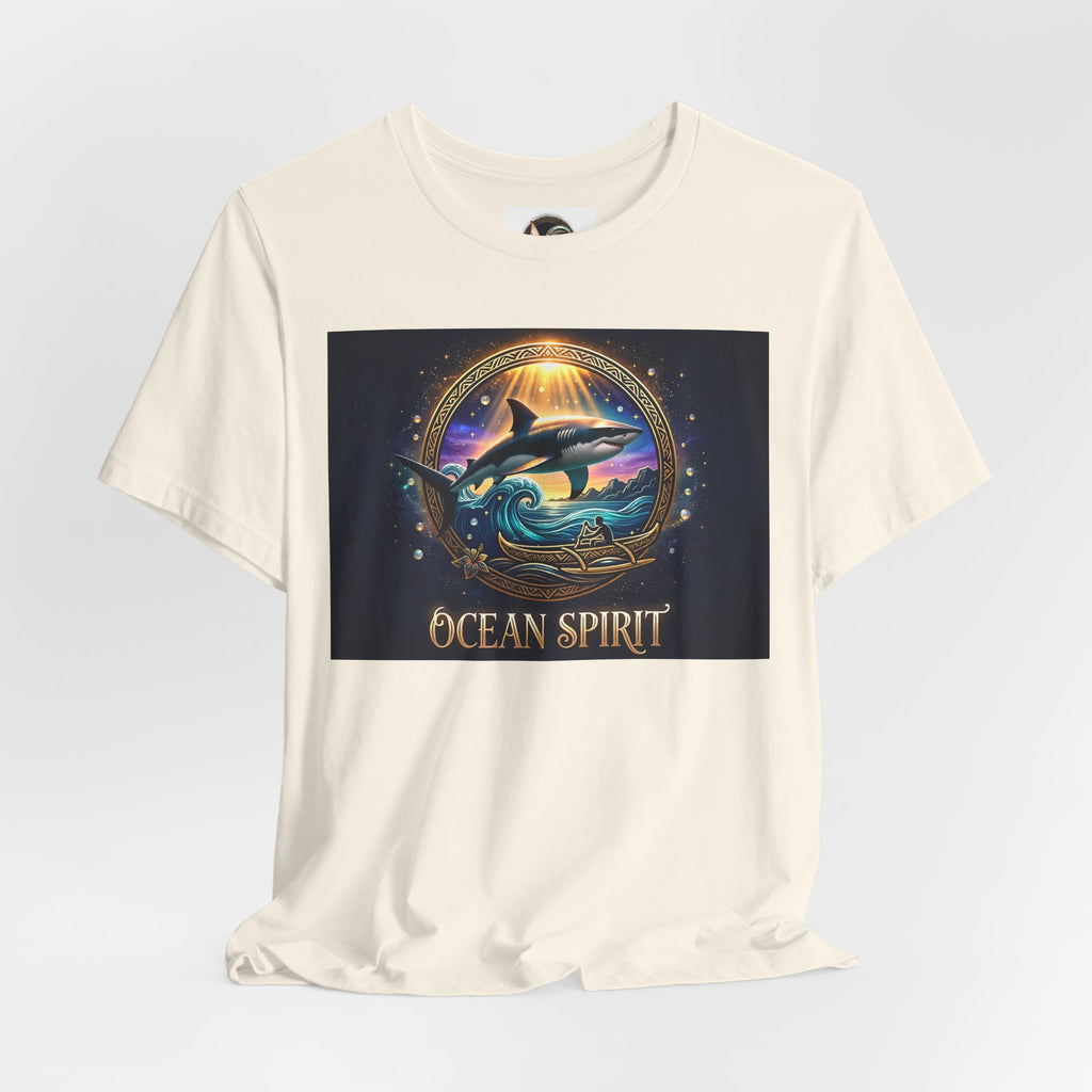 Ocean Spirit T-Shirt — Nautical Dolphin Sunset Graphic Tee