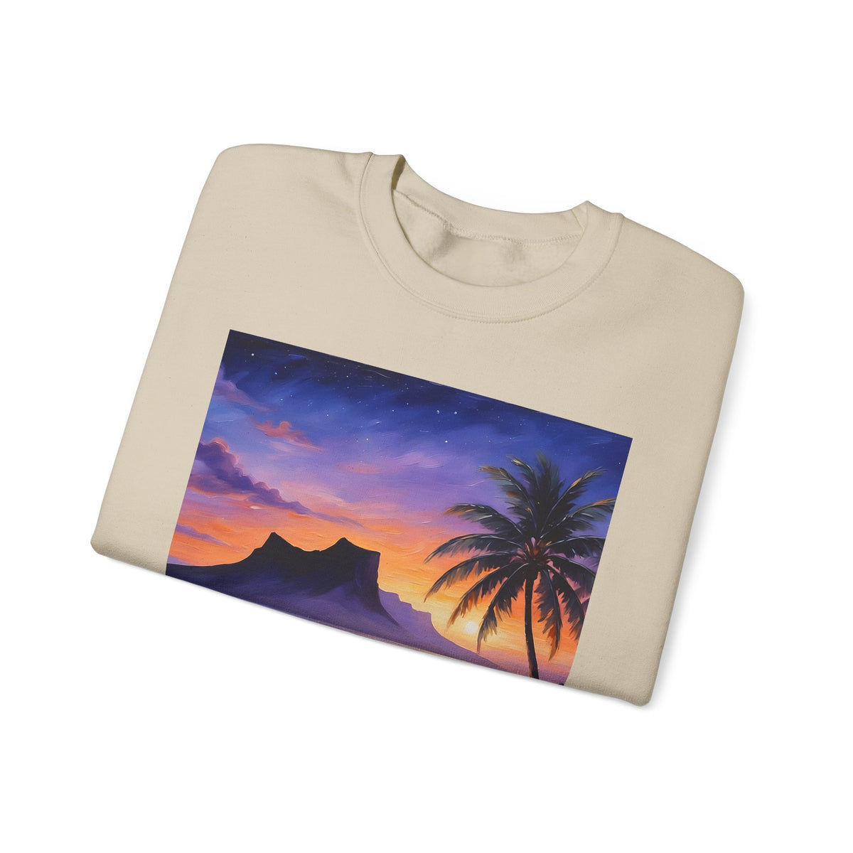 Tropical Sunset Sweatshirt – Palm Beach Sunset Crewneck