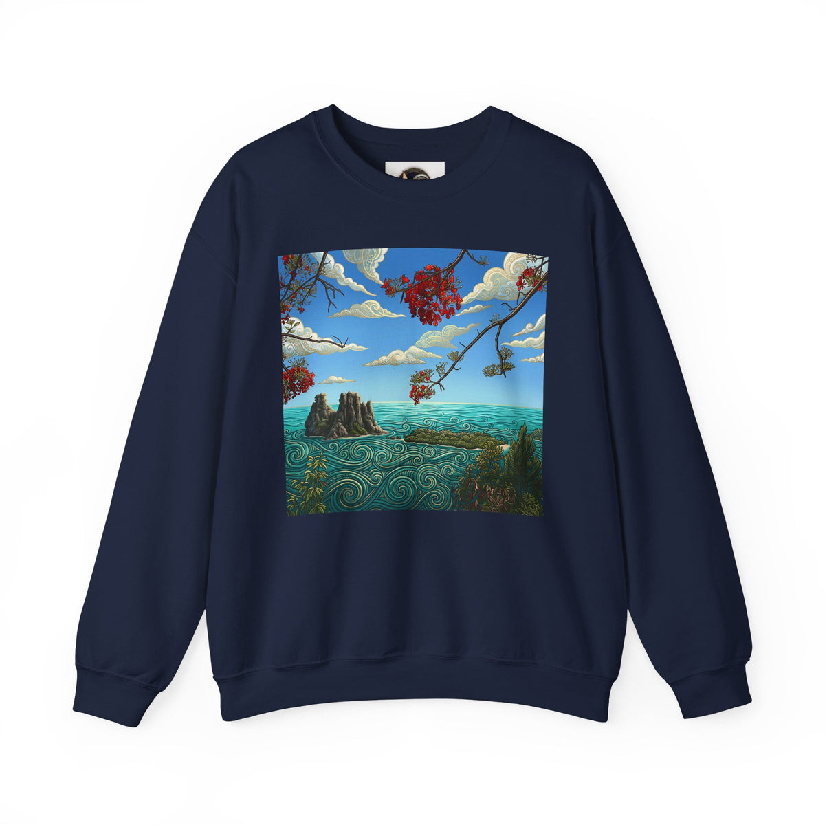 Surreal Landscape Crewneck Sweatshirt