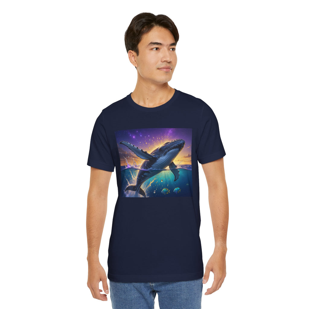 Whale Sunset Graphic Tee