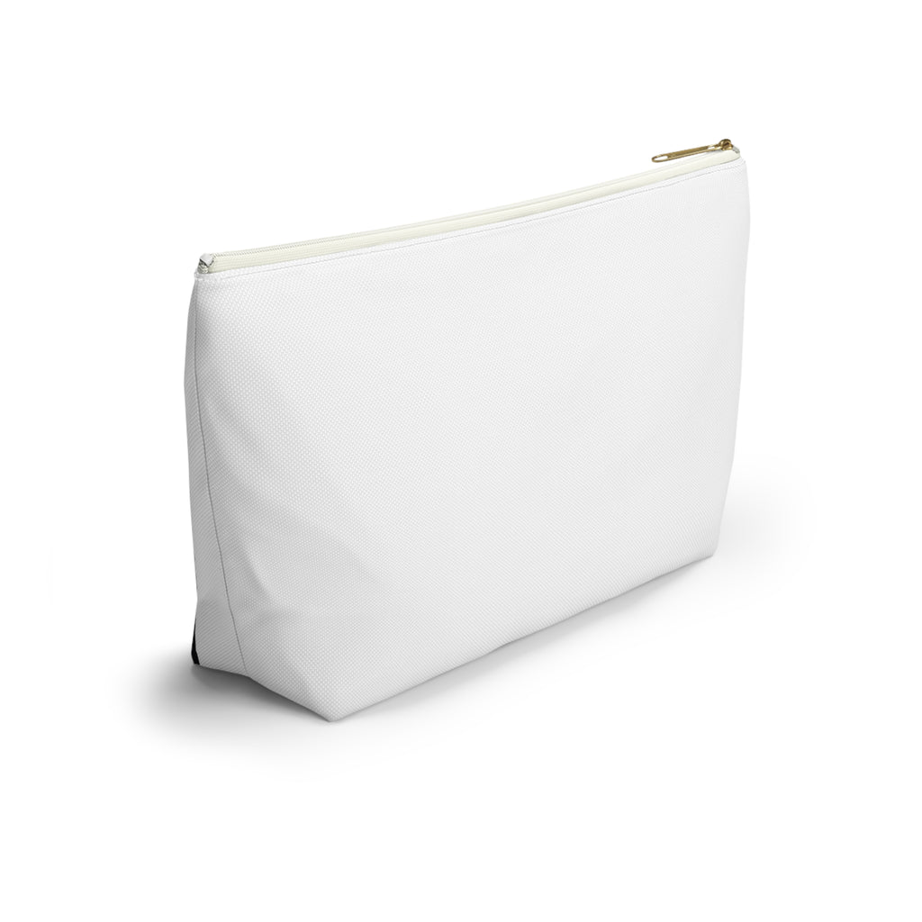 Monogram MC T-Bottom Accessory Pouch — Golden and Pearly Logo Cosmetic Bag