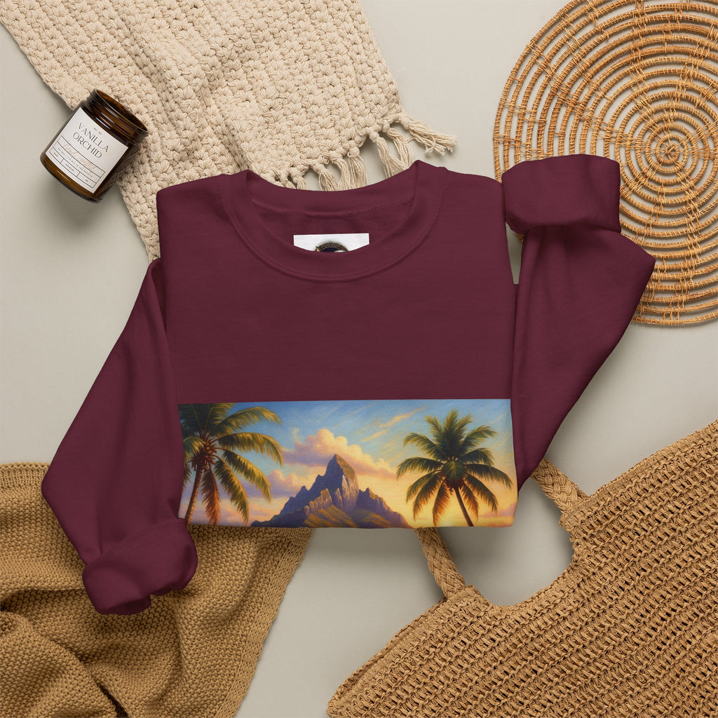 Tropical Island Sunset Sweatshirt