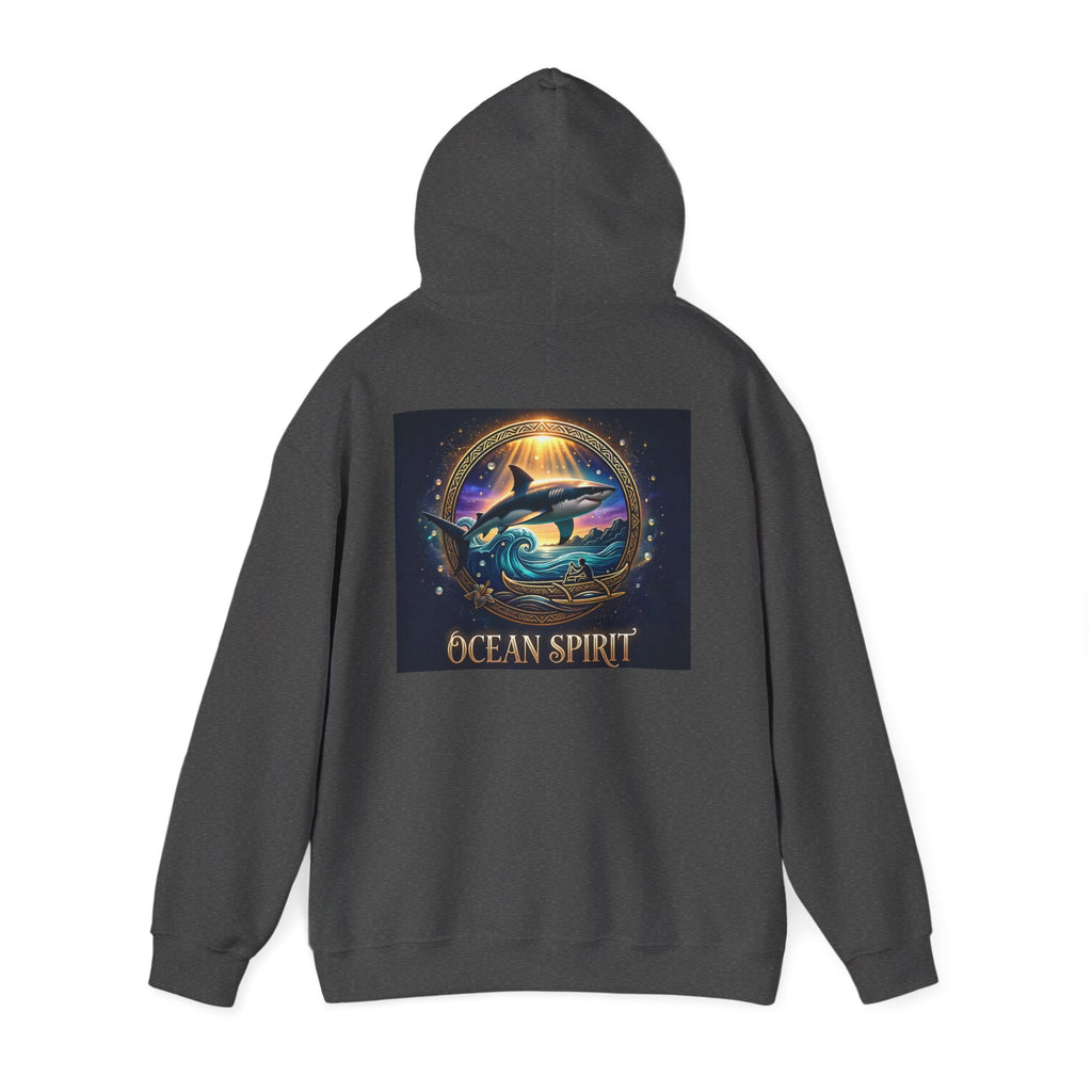 Ocean Spirit Hoodie – Mystic Shark Graphic Hooded Sweatshirt