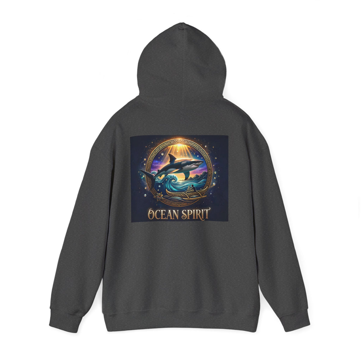 Ocean Spirit Hoodie – Mystic Shark Graphic Hooded Sweatshirt