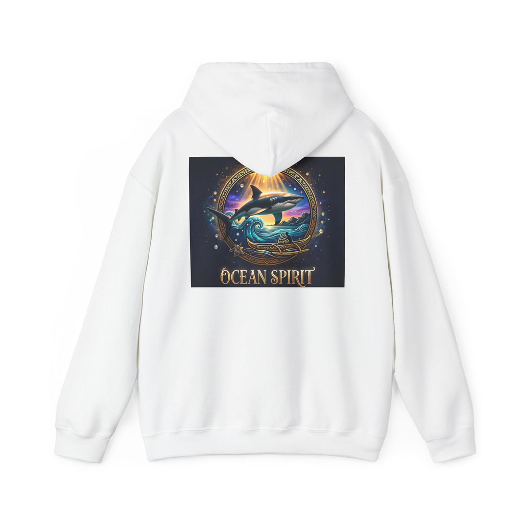 Ocean Spirit Hoodie – Mystic Shark Graphic Hooded Sweatshirt
