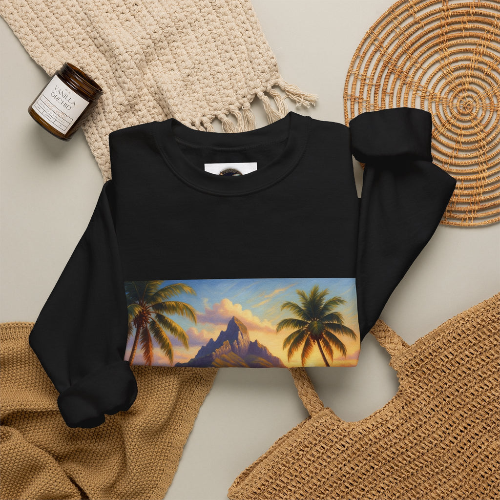 Tropical Island Sunset Sweatshirt