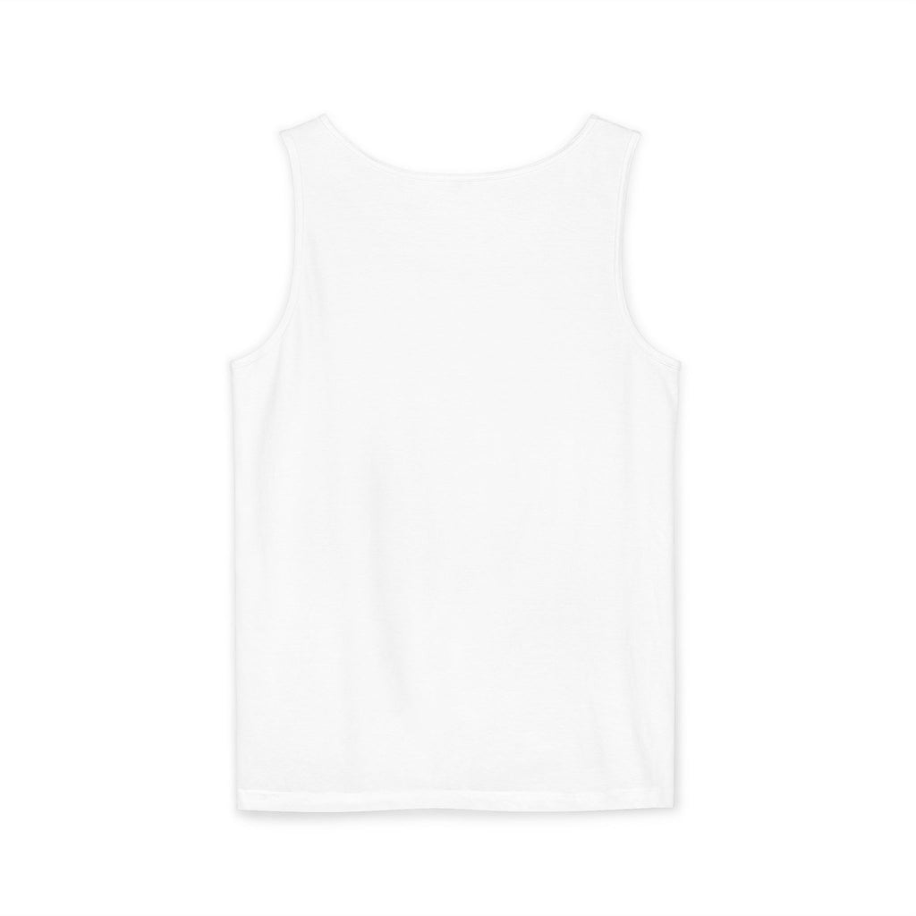 Shark Sunset Tank Top — Vintage Nautical Beach Vibe