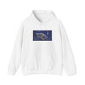 Sea Turtle Mosaic Hoodie - Sparkling Ocean Turtle Graphic Sweatshirt