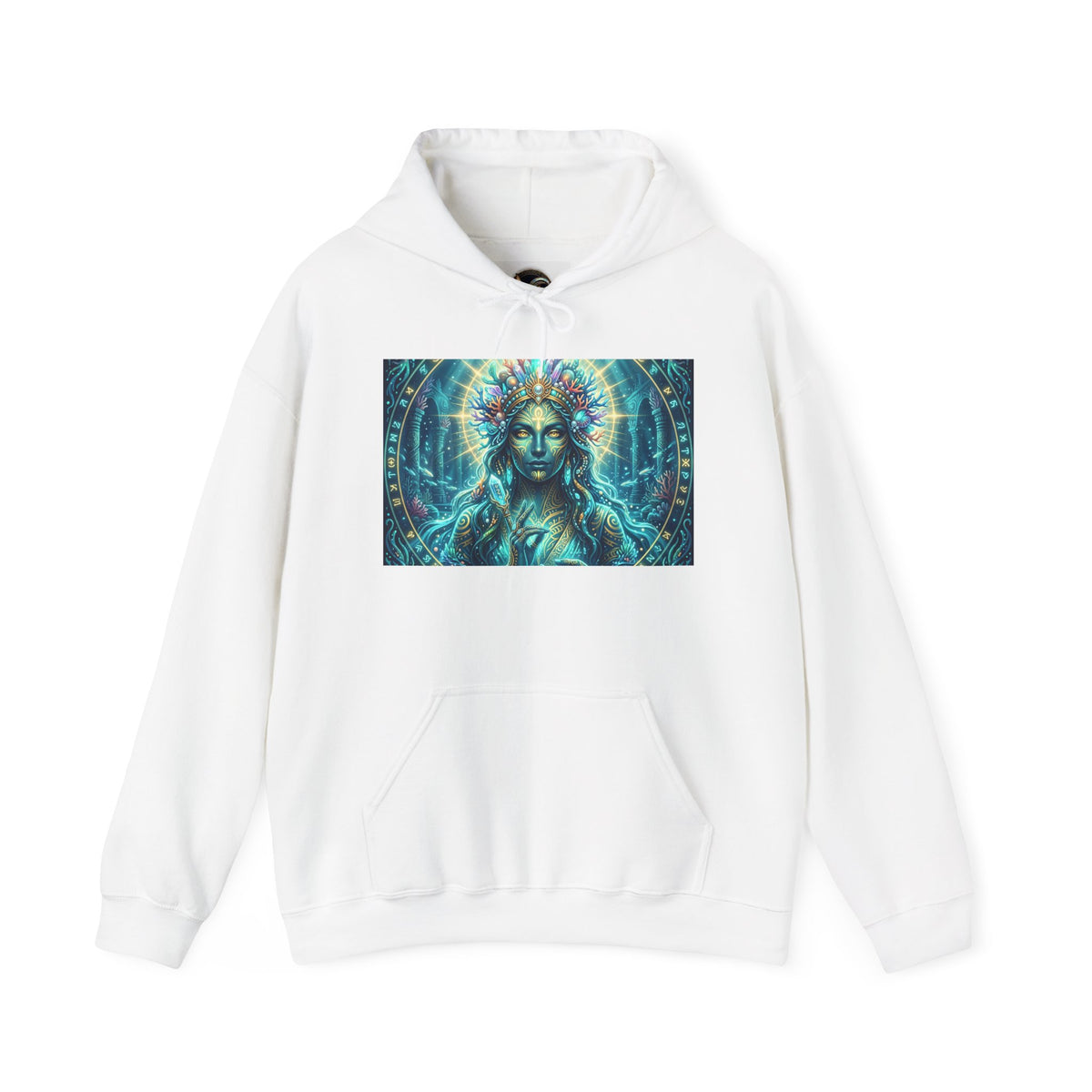 Mystic Goddess Hoodie — Spiritual Visionary Art Pullover