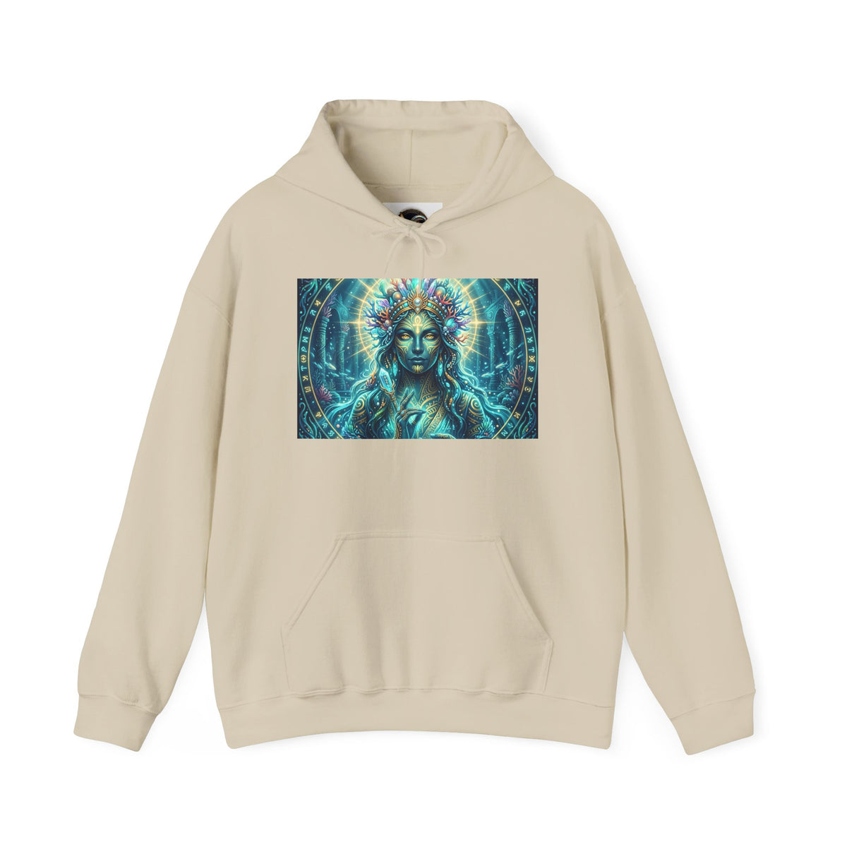 Mystic Goddess Hoodie — Spiritual Visionary Art Pullover
