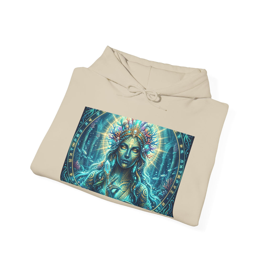 Mystic Goddess Hoodie — Spiritual Visionary Art Pullover