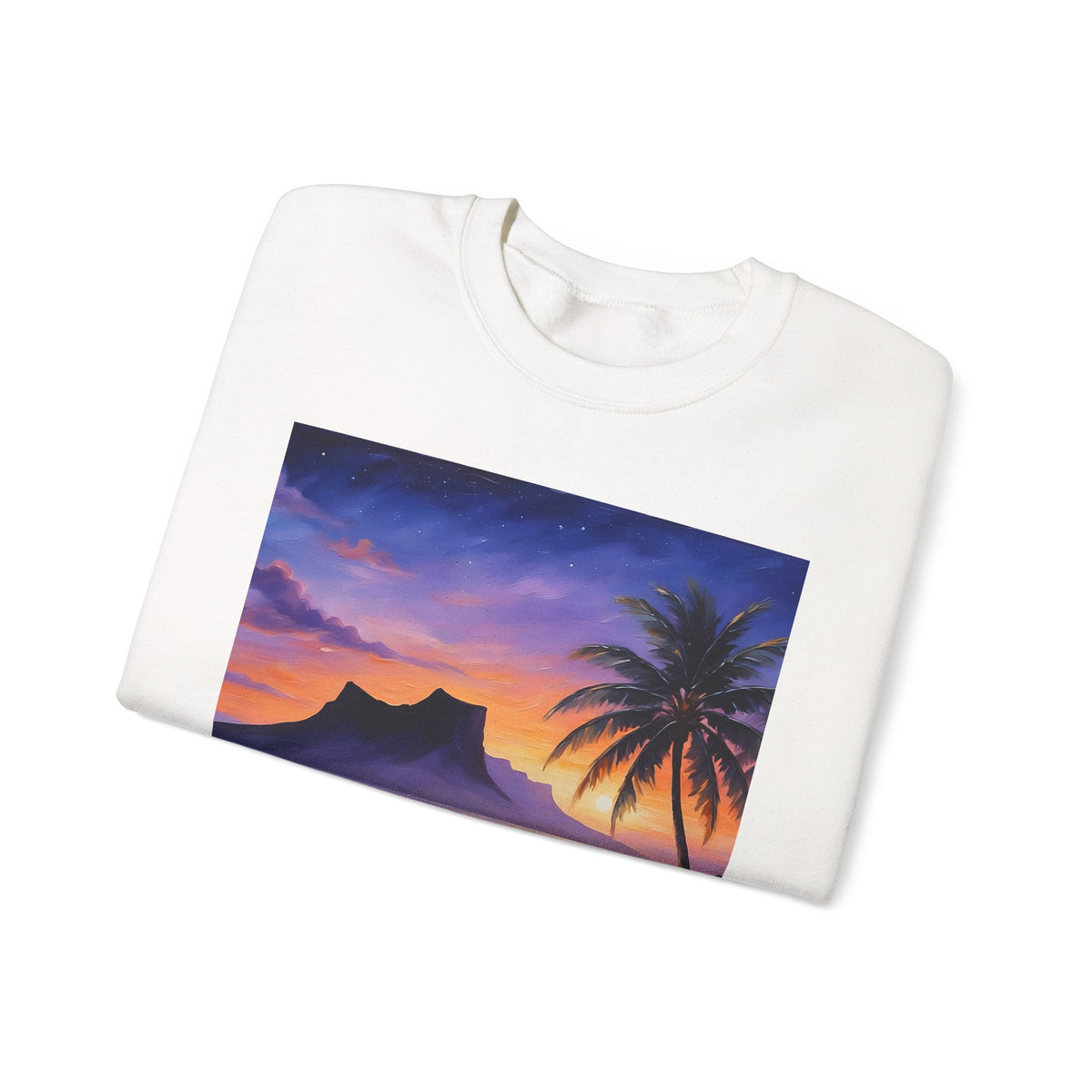 Tropical Sunset Sweatshirt – Palm Beach Sunset Crewneck