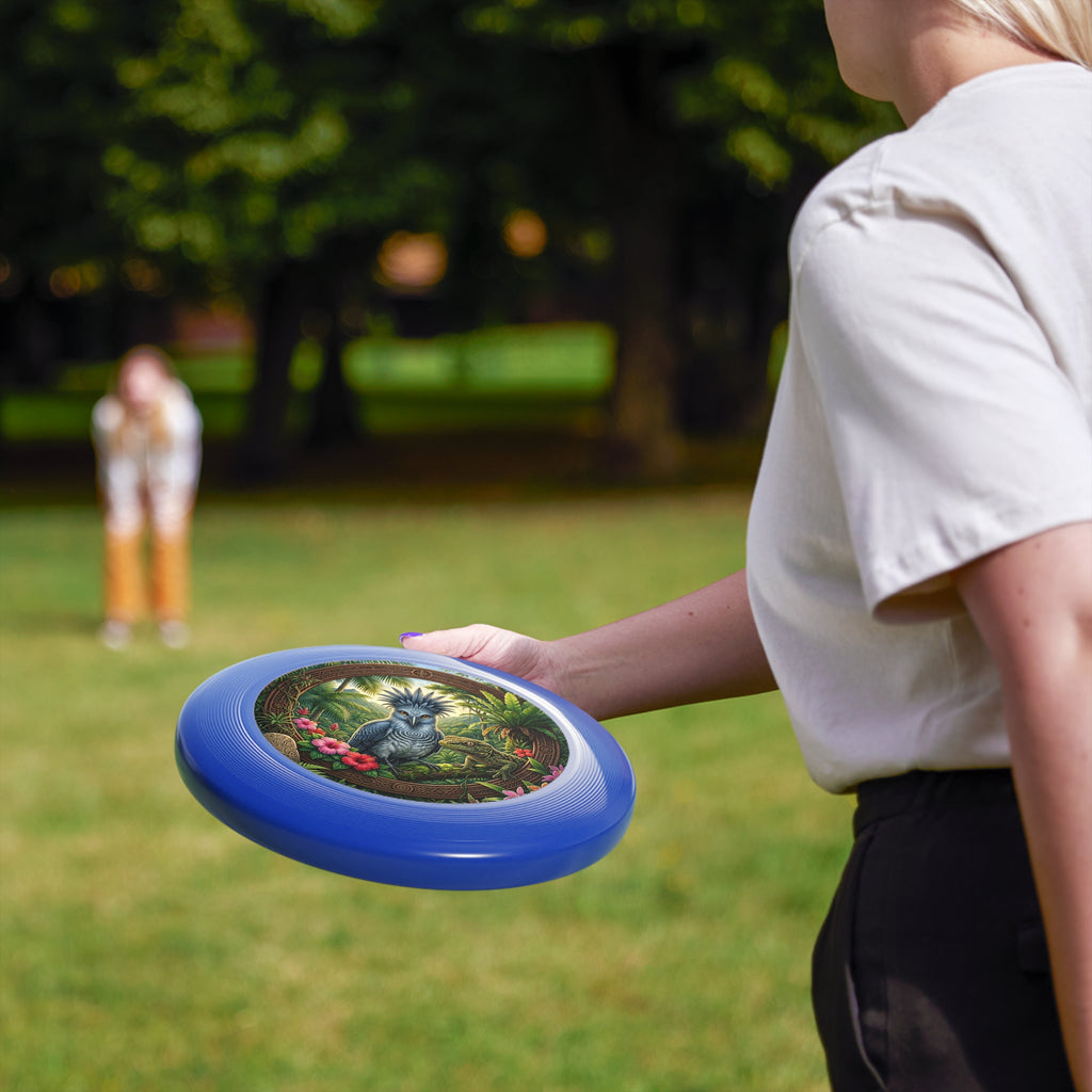 Tropical Bird Wham‑O Frisbee — Jungle Parrot & Lizard Outdoor Flying Disc