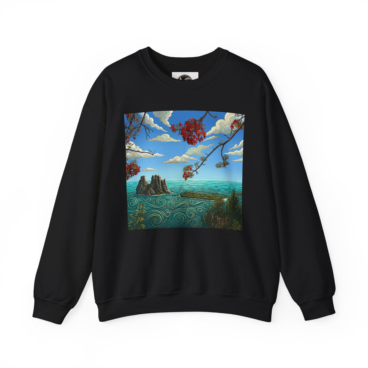 Surreal Landscape Crewneck Sweatshirt