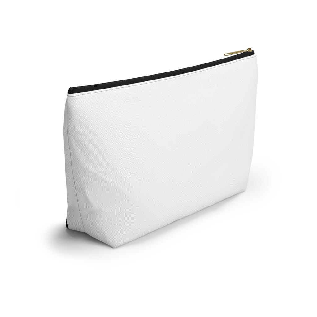 Monogram MC T-Bottom Accessory Pouch — Golden and Pearly Logo Cosmetic Bag