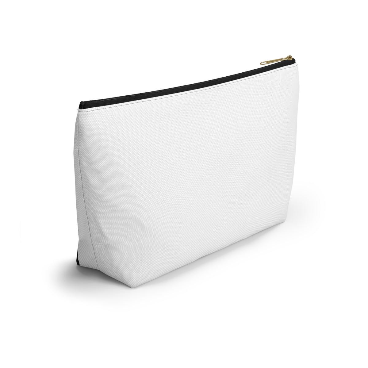 Monogram MC T-Bottom Accessory Pouch — Golden and Pearly Logo Cosmetic Bag