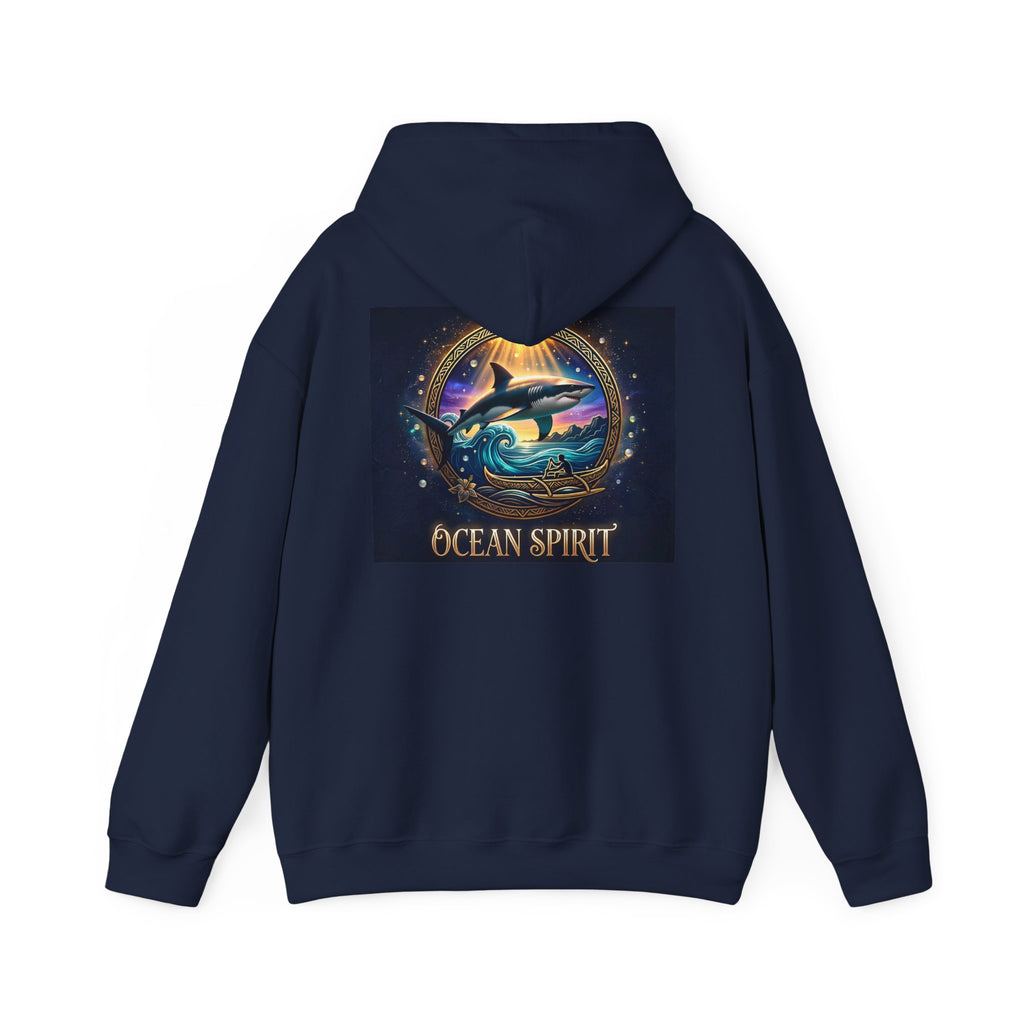 Ocean Spirit Hoodie – Mystic Shark Graphic Hooded Sweatshirt